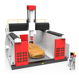 Centro de mecanizado CNC de 5 ejes, serie SF-2040T-5S