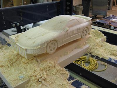 Fresadora de pórtico CNC de 4 ejes